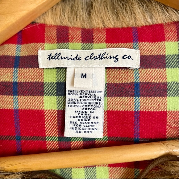 Telluride Clothing Co | VTG Faux Fur Vest SZ M - Picture 9 of 11